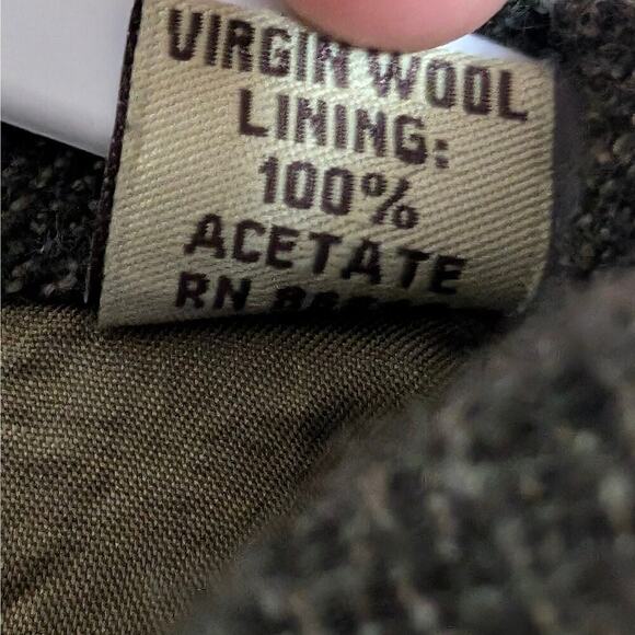 Tommy Bahama Virgin Wool Brown Fall Autumn Cool Weather Jacket Men's Size Large - Picture 6 of 8